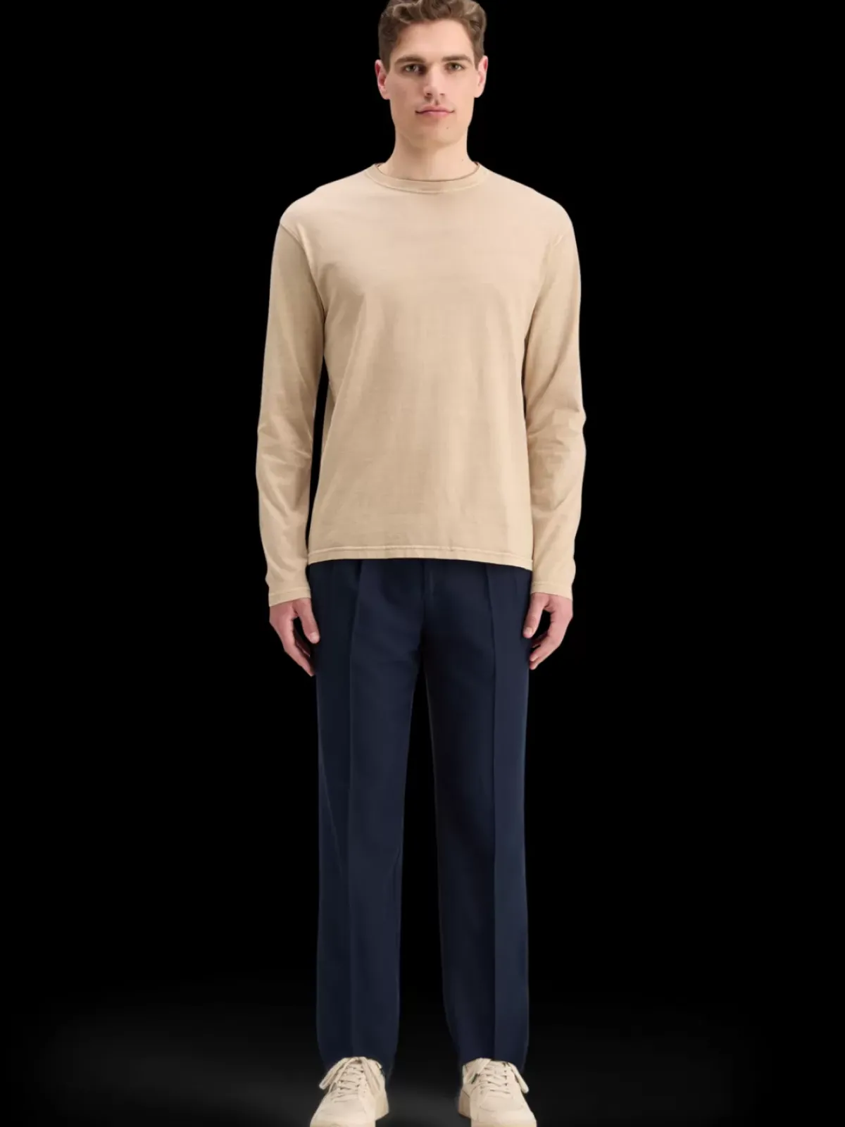 Fashion 3 CROSSES PROGRAM RELAXED FIT T-SHIRT LS T-shirts & Polo Shirts
