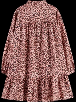 Outlet ALLOVER PRINTED LIGHTWEIGHT FLANNEL SHIRT DRESS Kids Dresses & Jumpsuits