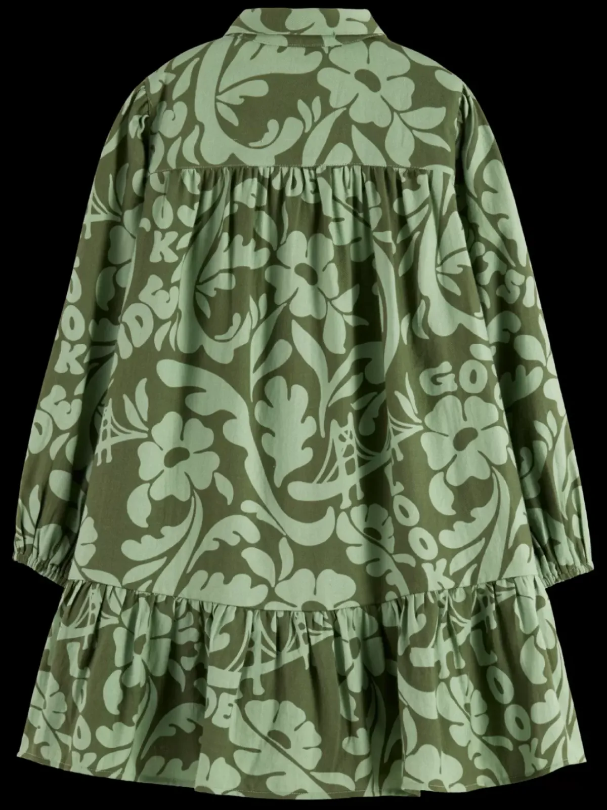 Outlet ALLOVER PRINTED LIGHTWEIGHT FLANNEL SHIRT DRESS Kids Dresses & Jumpsuits