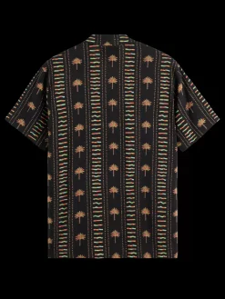 Best Allover printed viscose short sleeve shirt Shirts