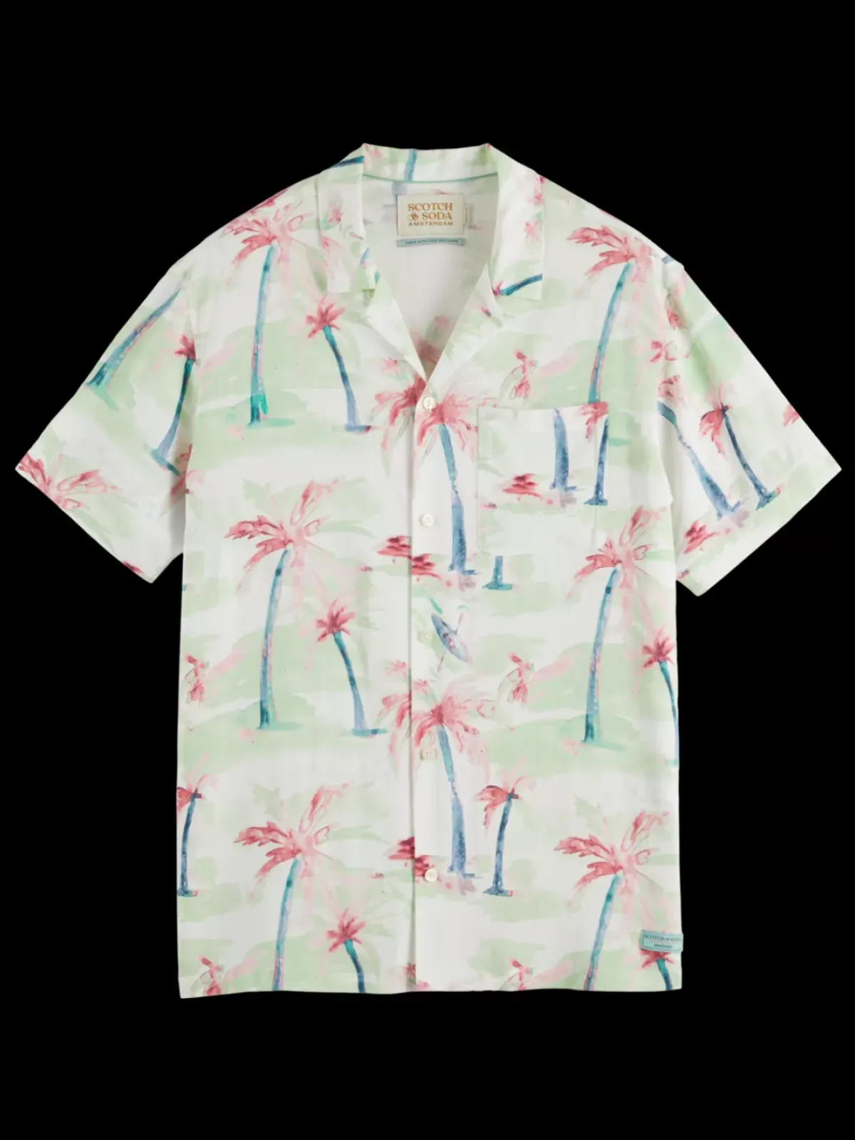 Best Allover printed viscose short sleeve shirt Shirts