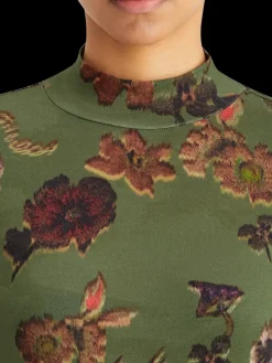 Sale AOP LONG SLEEVE T-SHIRT Women Tops & T-shirts