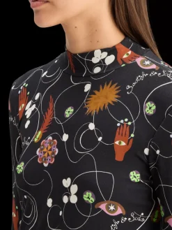 Hot AOP PRINTED LONG SLEEVE T-SHIRT Women Sweatshirts & Hoodies