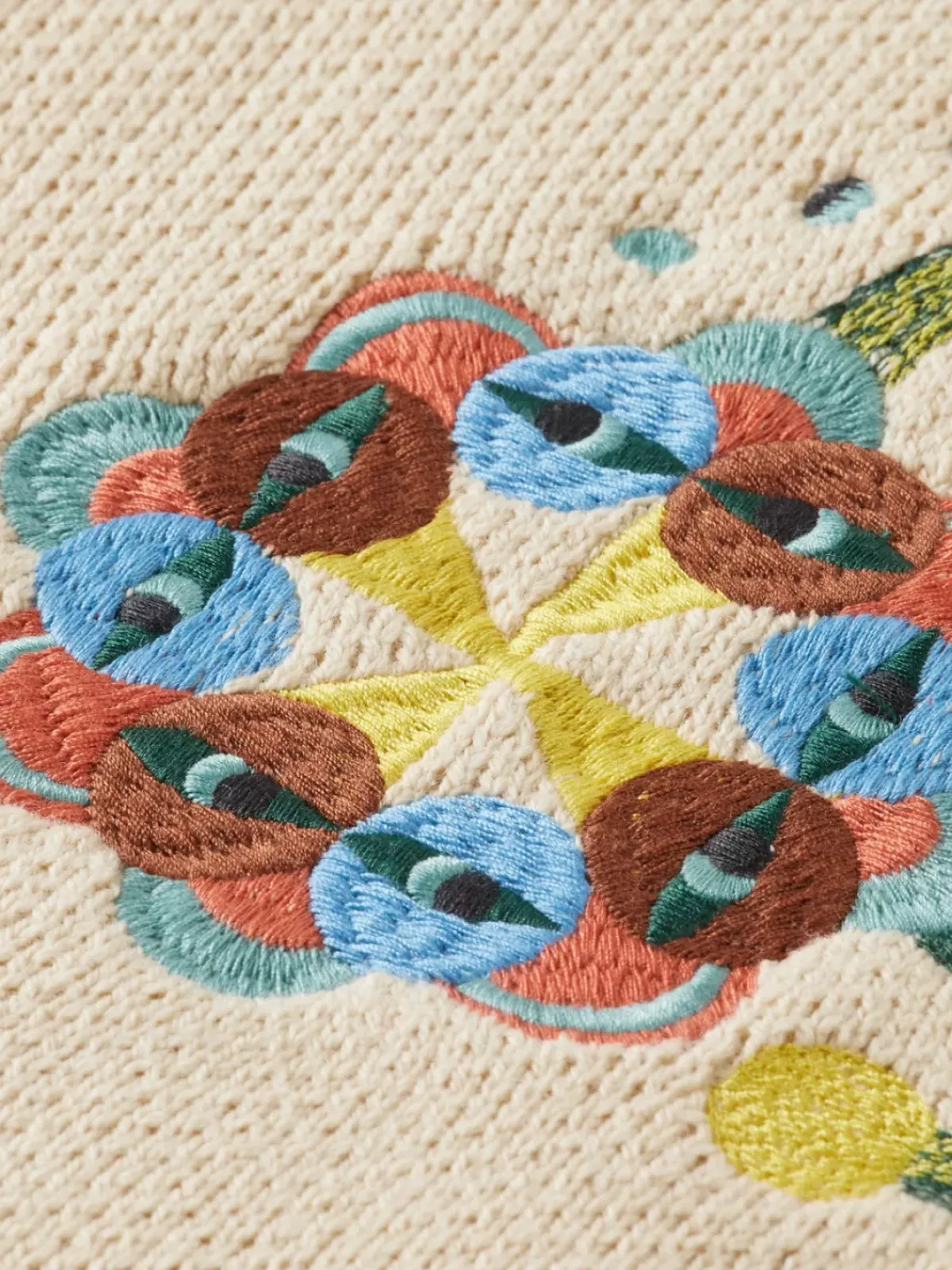 New BACK EMBROIDERY SWEATER Knitwear