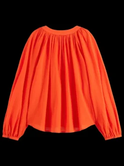 Hot BALLOON SLEEVE TOP Women Tops & T-shirts