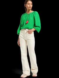 Hot BALLOON SLEEVE TOP Women Tops & T-shirts
