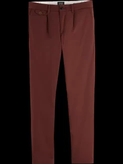 New BLAKE - PLEATED SATINE CHINO Pants