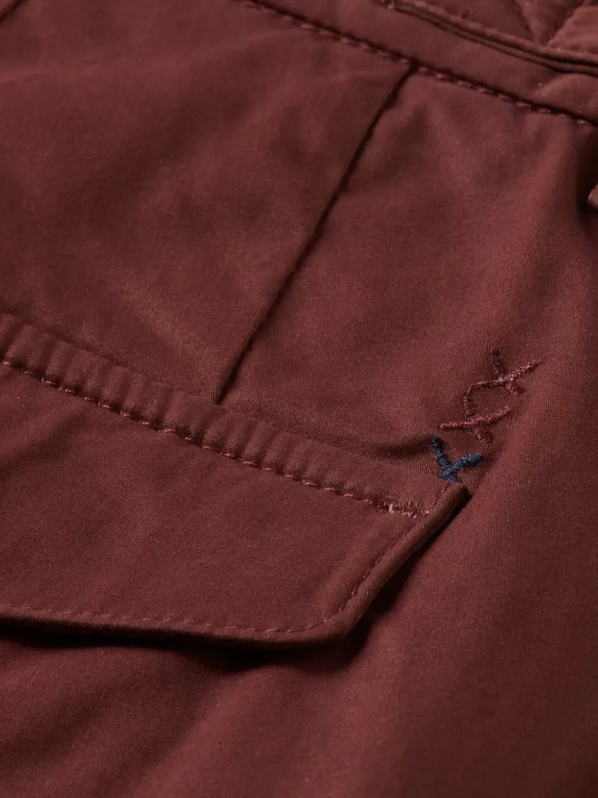 New BLAKE - PLEATED SATINE CHINO Pants