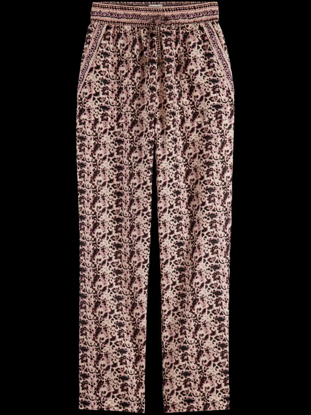 Clearance BLOCK PRINT BEACH PANT Women Pants