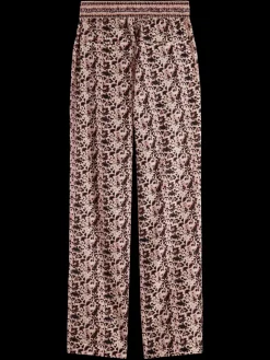 Clearance BLOCK PRINT BEACH PANT Women Pants