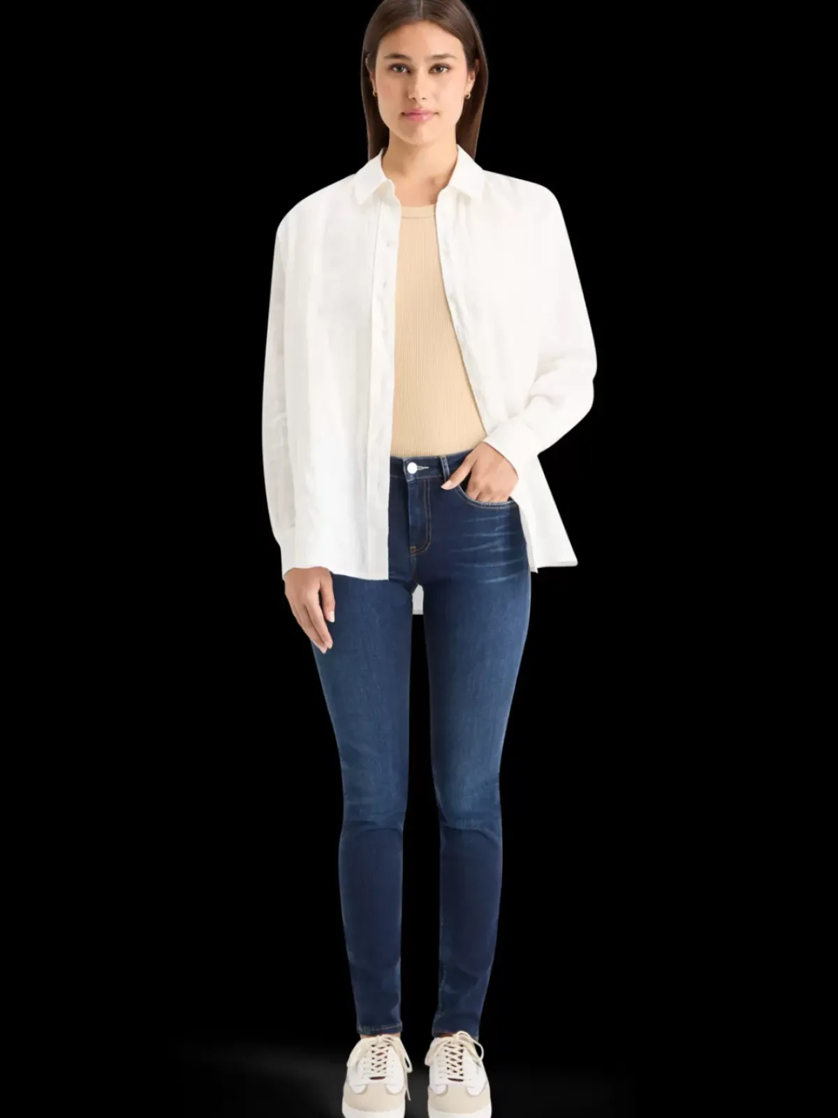 Clearance BOHEMIENNE PLUS SKINNY JEANS - BLUE LINE Women Jeans