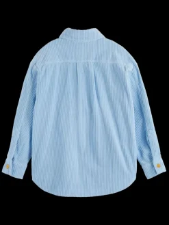 Outlet BOXY CORDUROY OVERSHIRT Kids Blouses & Shirts