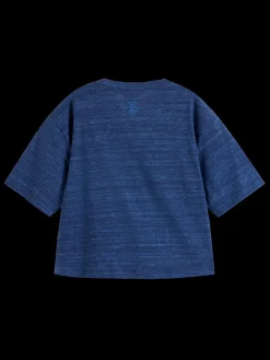 Discount BOXY FIT TIE FRONT MARL T-SHIRT Women Tops & T-shirts