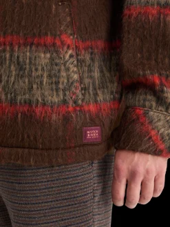 Clearance BRUSHED WOOL BLEND OVERSHIRT Jackets & Coats