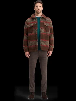 Clearance BRUSHED WOOL BLEND OVERSHIRT Jackets & Coats