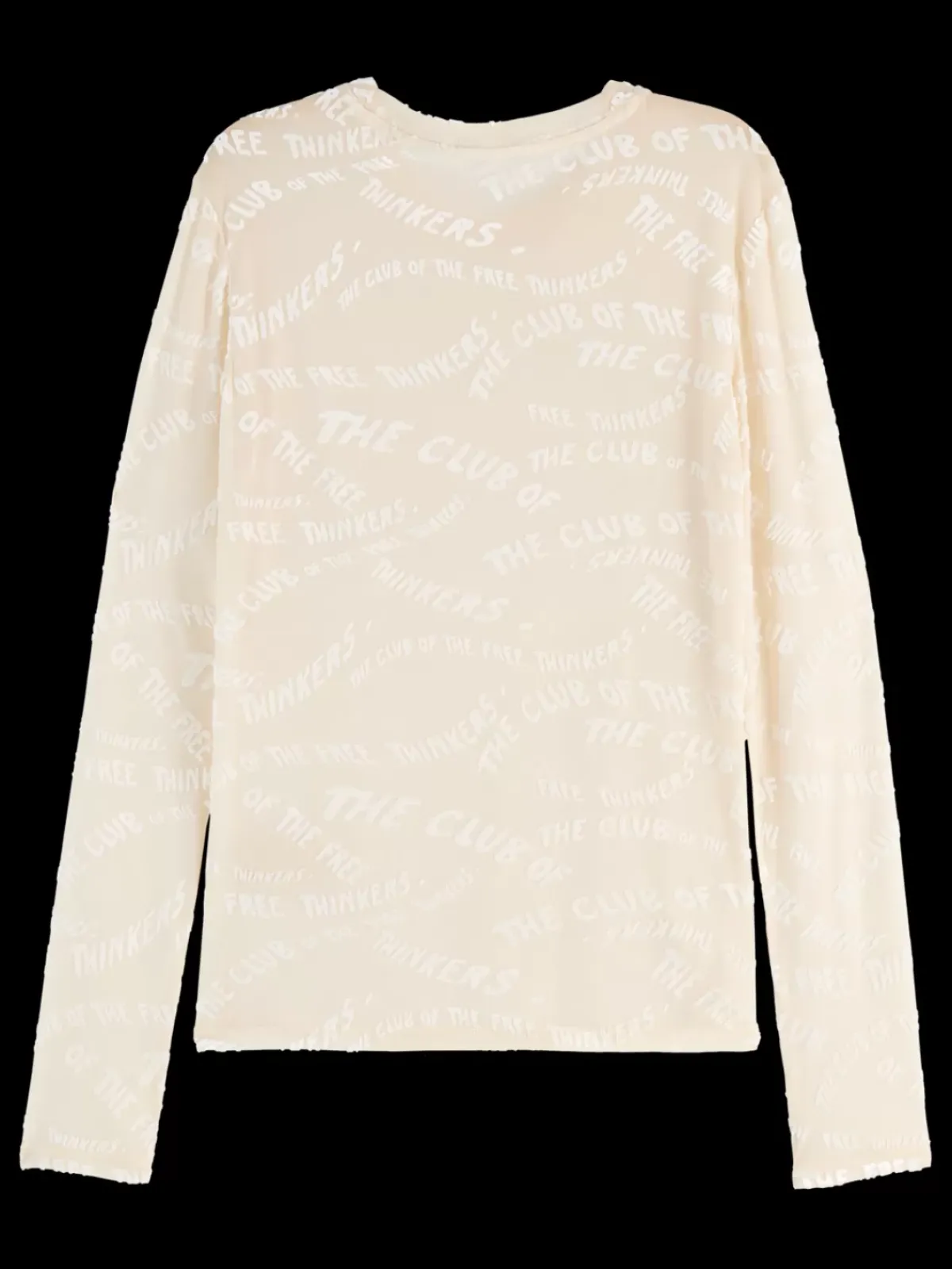 Online BURN OUT AOP LONG SLEEVE T-SHIRT Women Tops & T-shirts