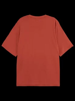 Hot BURN OUT ARTWORK RELAXED FIT T-SHIRT Women Tops & T-shirts