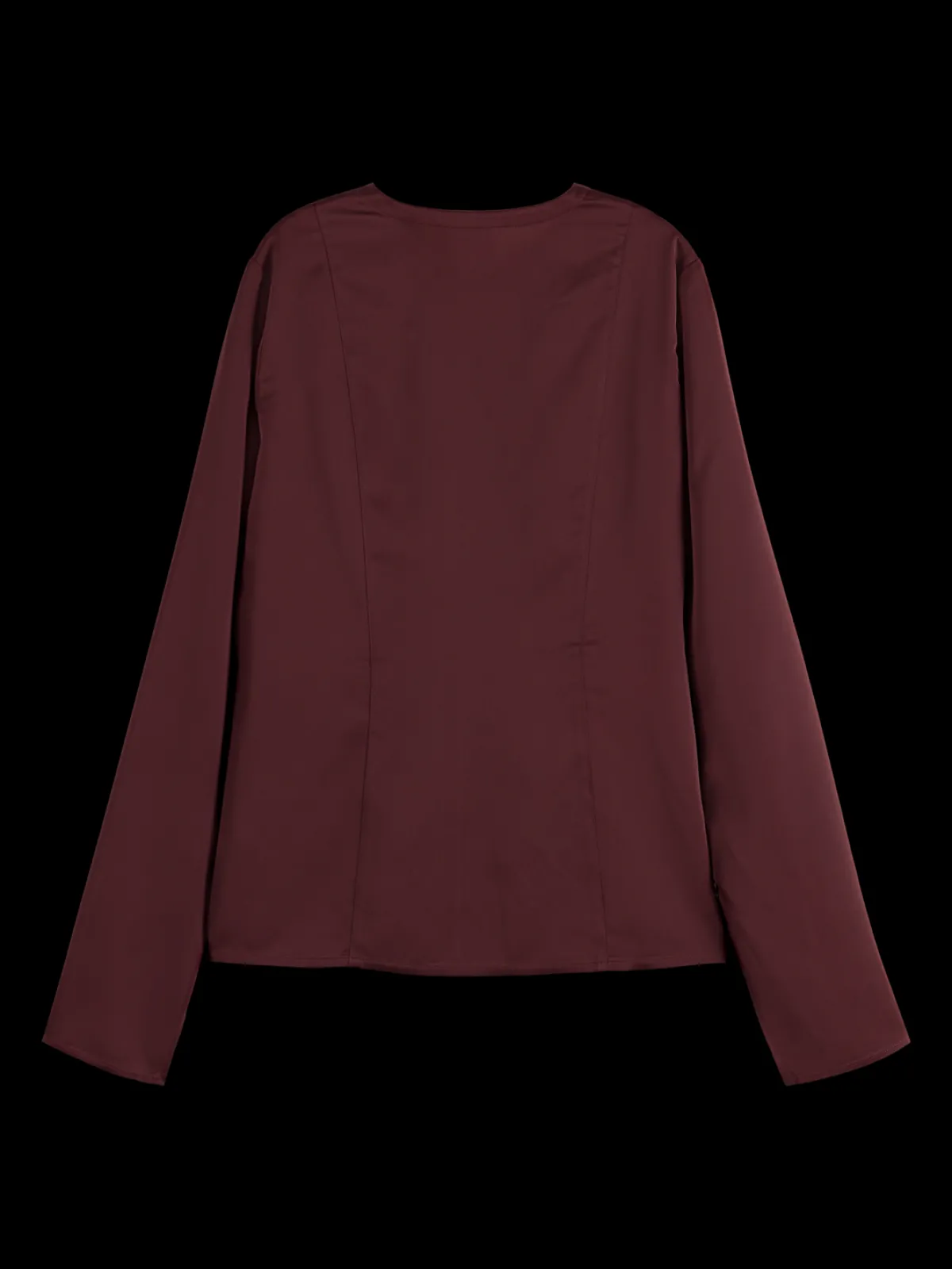 Fashion BUTTON DOWN CREPE SHIRT Women Blouses & Shirts