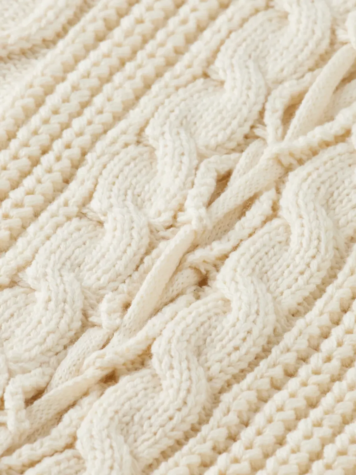 Hot CABLE STITCH FUNNEL NECK SPENCER Women Knitwear