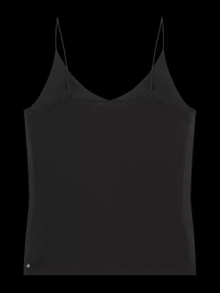 Discount CAMISOLE WOVEN FRONT JERSEY BACK Women Tops & T-shirts