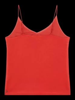 Discount CAMISOLE WOVEN FRONT JERSEY BACK Women Tops & T-shirts