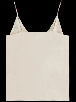 Discount CAMISOLE WOVEN FRONT JERSEY BACK Women Tops & T-shirts