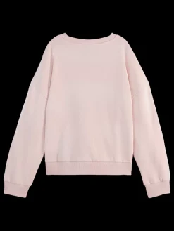 New CHEST ARTWORK BOYFRIEND FIT SWEATSHIRT Women Sweatshirts & Hoodies