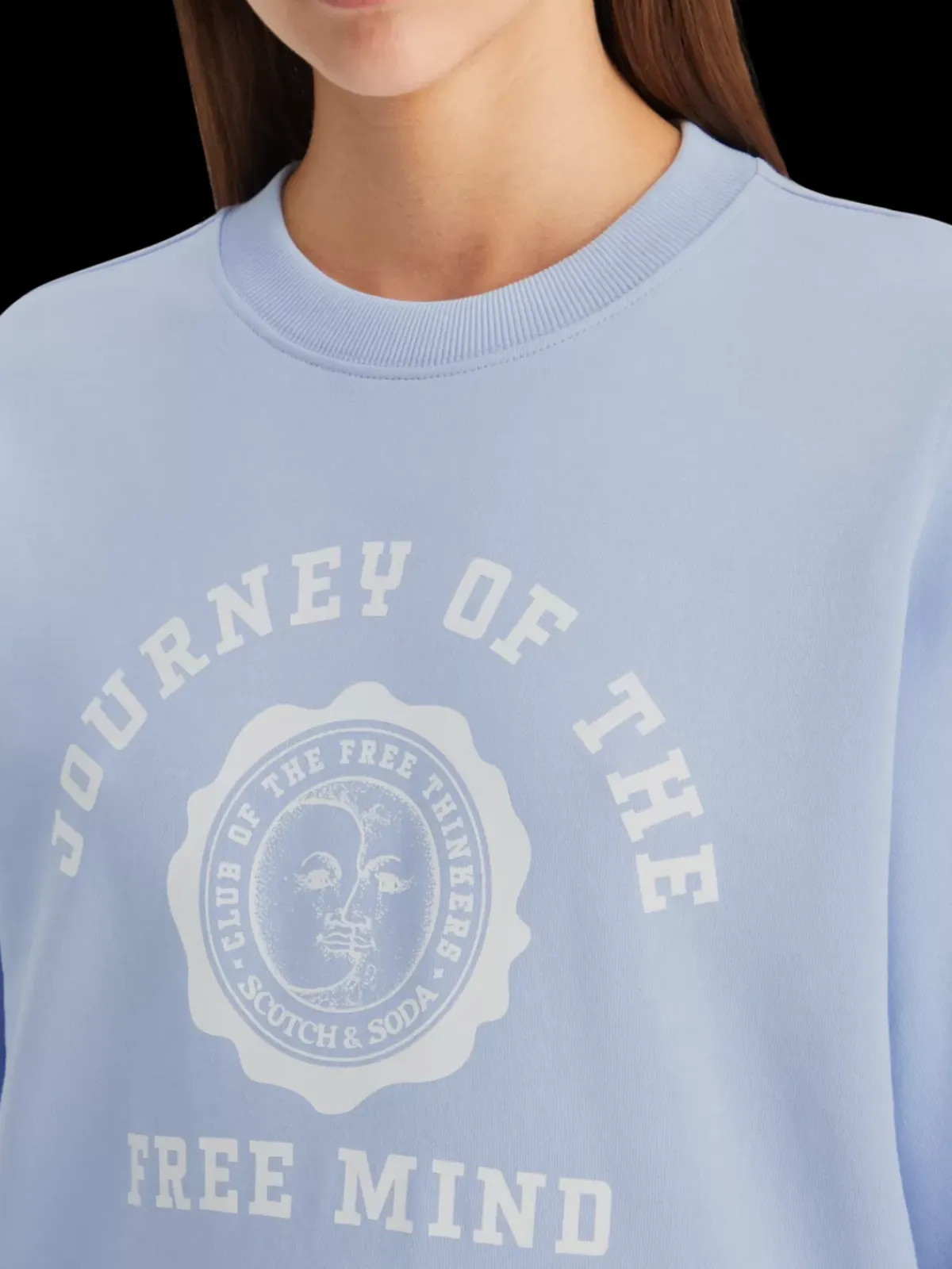 Clearance Chest artwork regular fit sweatshirt Women Sweatshirts & Hoodies