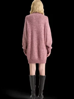 Hot CHUNKY KNITTED MINI DRESS Women Dresses & Jumpsuits
