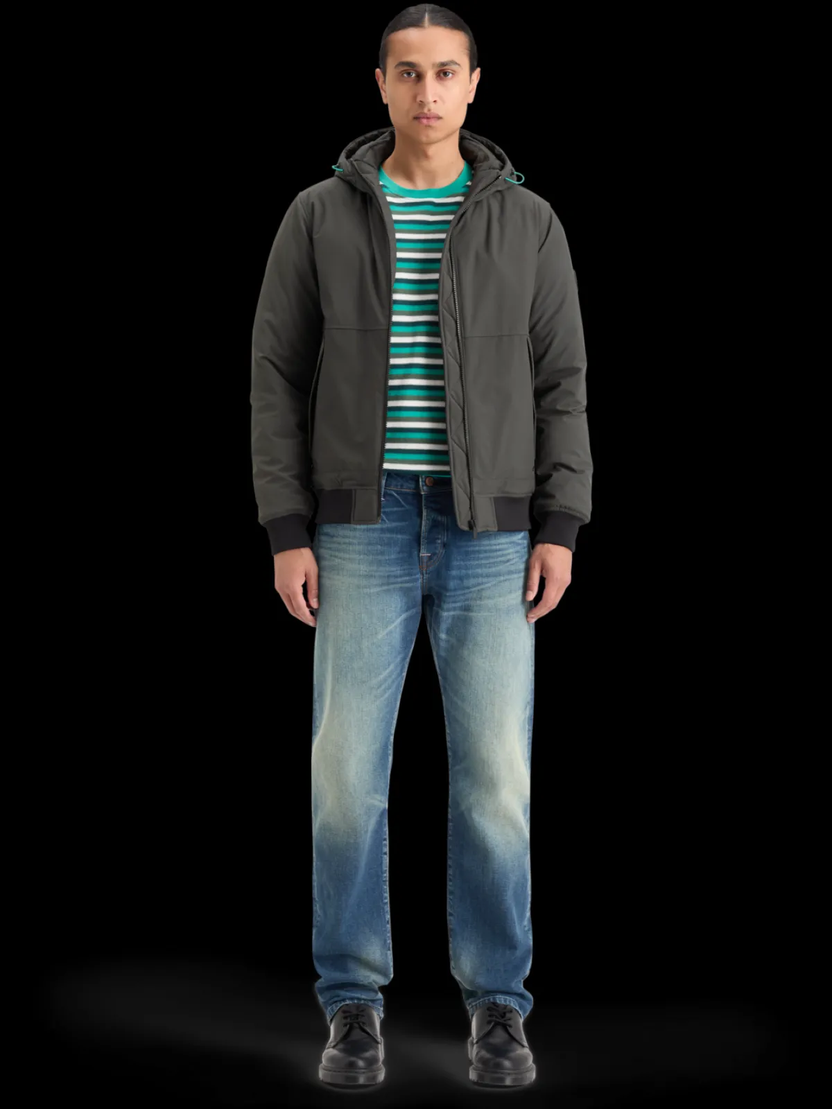 Fashion CLASSIC STRETCH HOODED SOFTSHELL Jackets & Coats