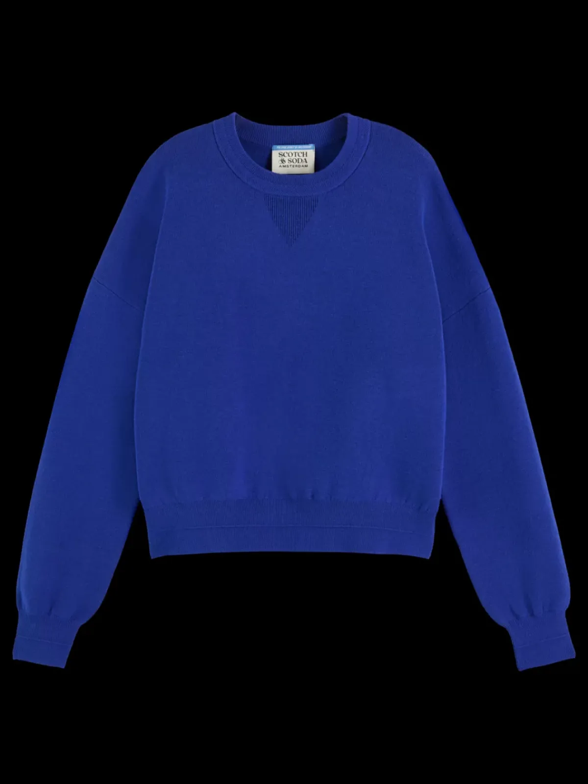 Fashion COMPACT KNITTED RELAXED PULLOVER Women Knitwear