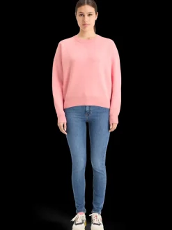Fashion COMPACT KNITTED RELAXED PULLOVER Women Knitwear