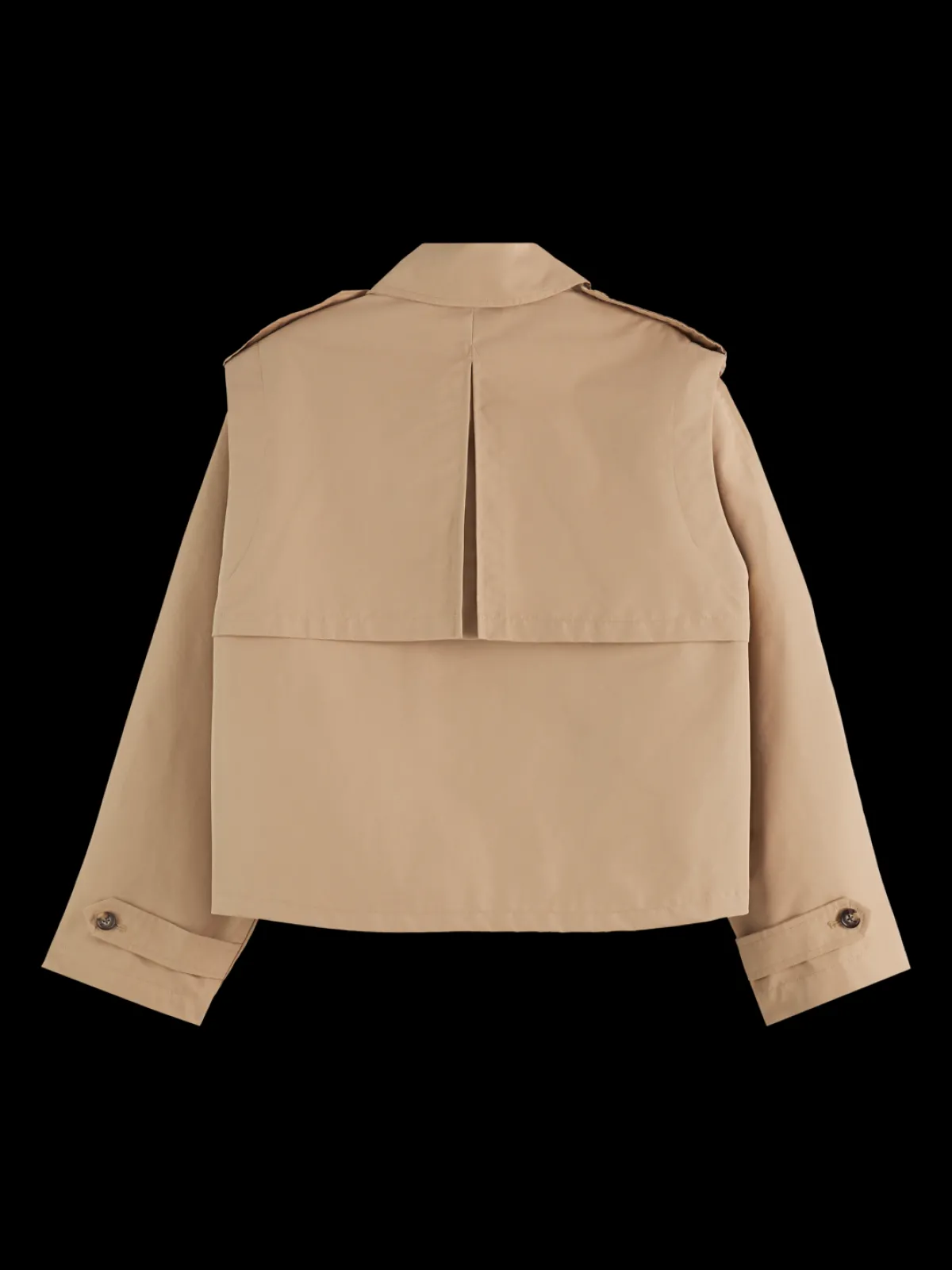 New Cotton blend short trenchcoat Women Jackets & Coats