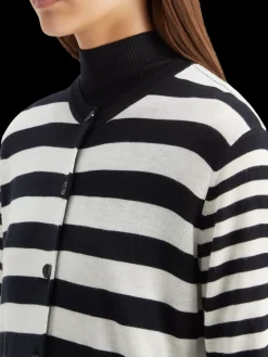 New CREW NECK RELAXED CARDIGAN Women Knitwear