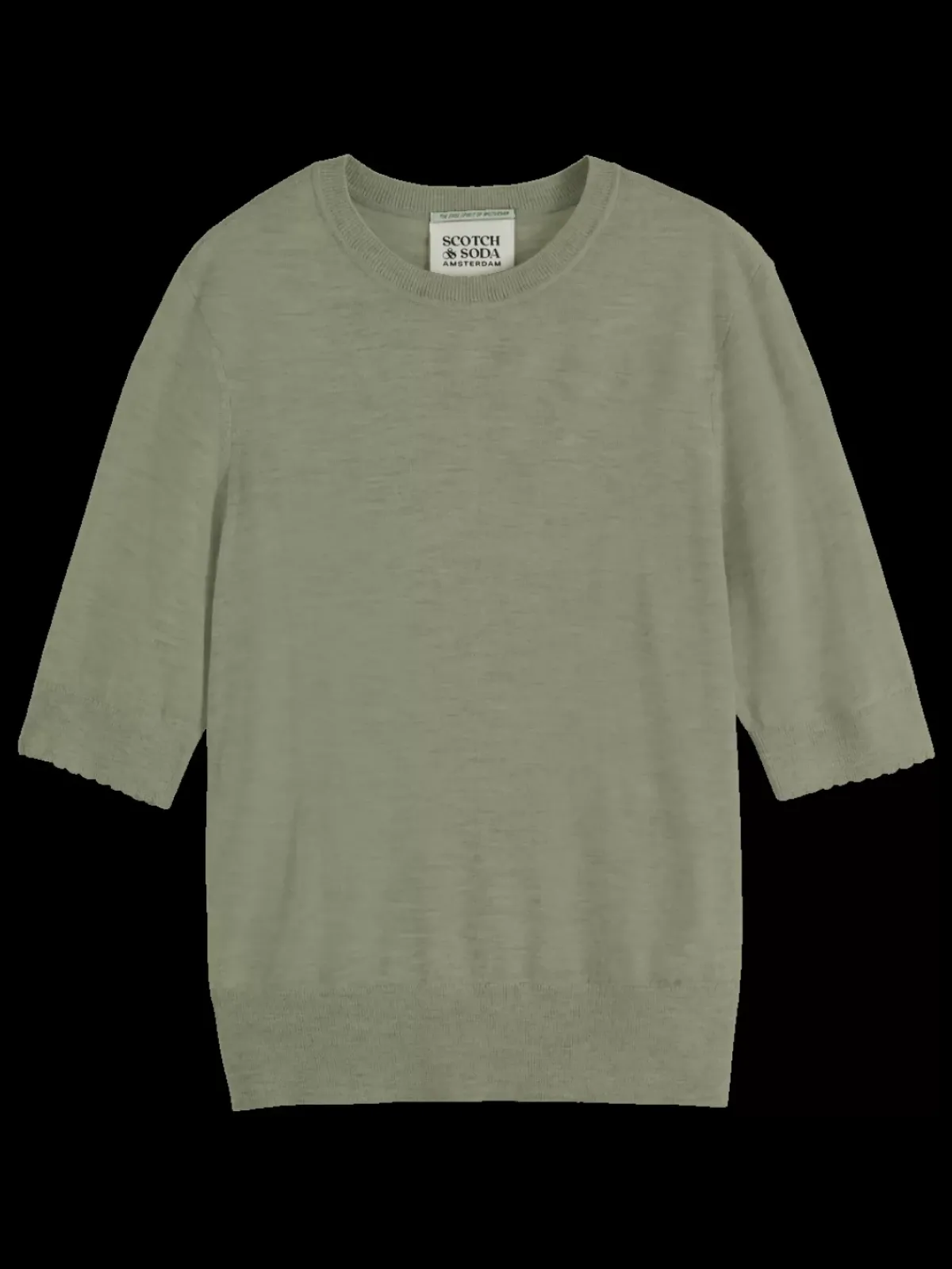 Online CREW NECK SHORT SLEEVED PULLOVER Women Sweatshirts & Hoodies