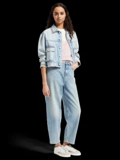 Outlet CROPPED DENIM JACKET - SEA STAR Women Blazers|Jackets & Coats