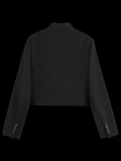 Discount CROPPED TAILORED GABARDINE BLAZER Women Blazers