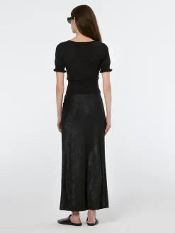 New Crushed Satin Skirt Women Skirts & Shorts