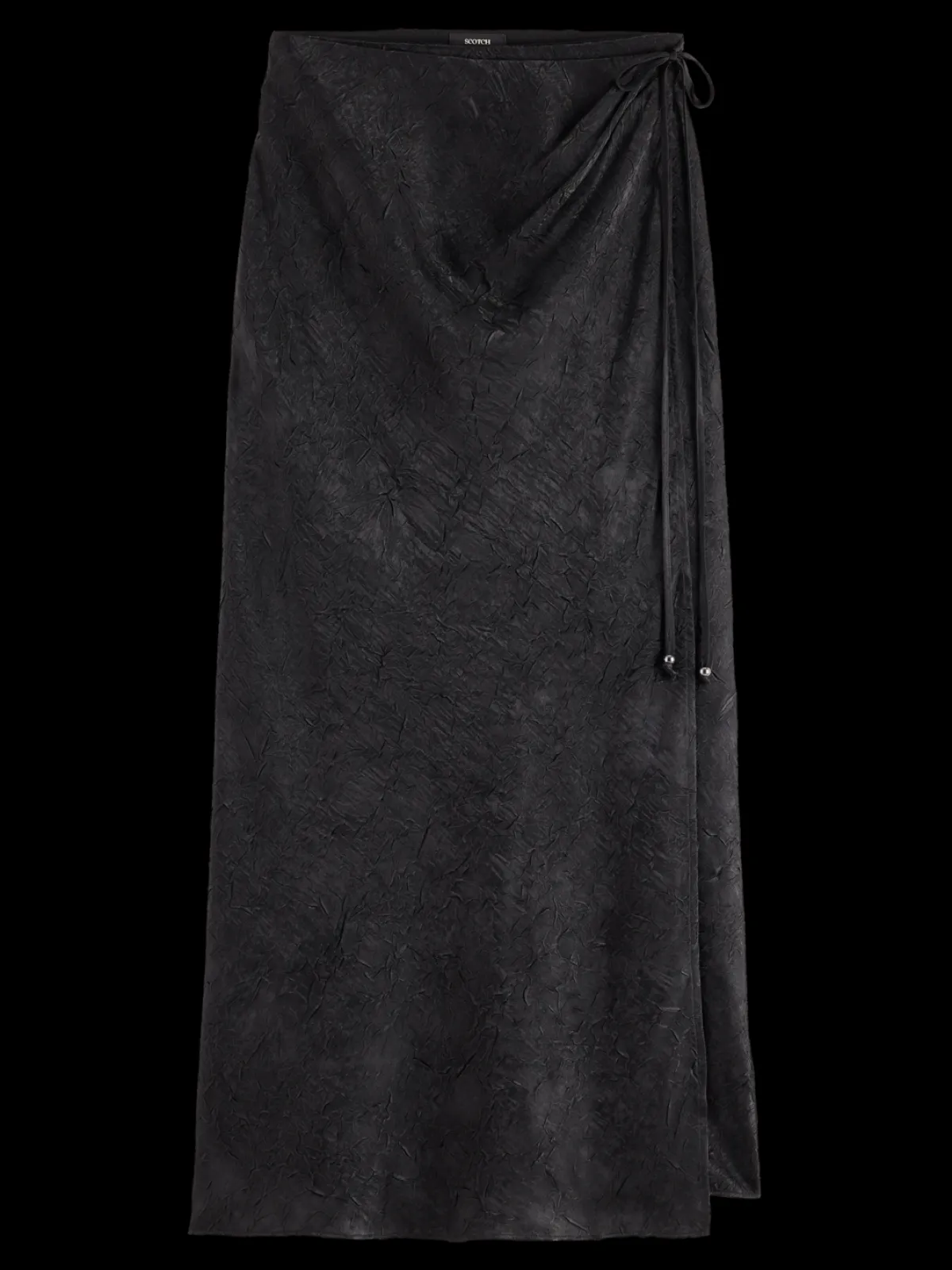 New Crushed Satin Skirt Women Skirts & Shorts
