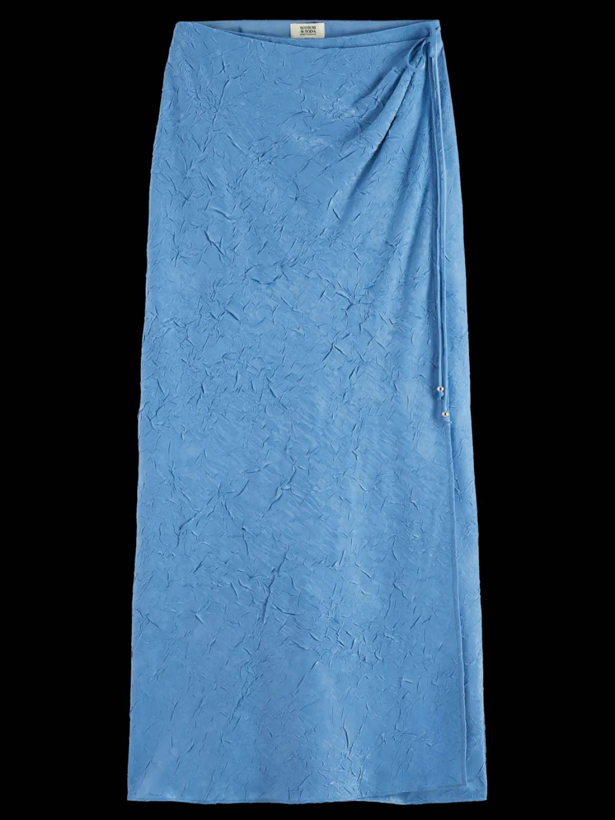New Crushed Satin Skirt Women Skirts & Shorts