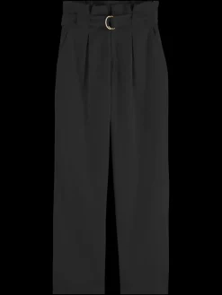 Fashion DAISY - HIGH RISE STRAIGHT LEG PAPER BAG PANT Women Pants