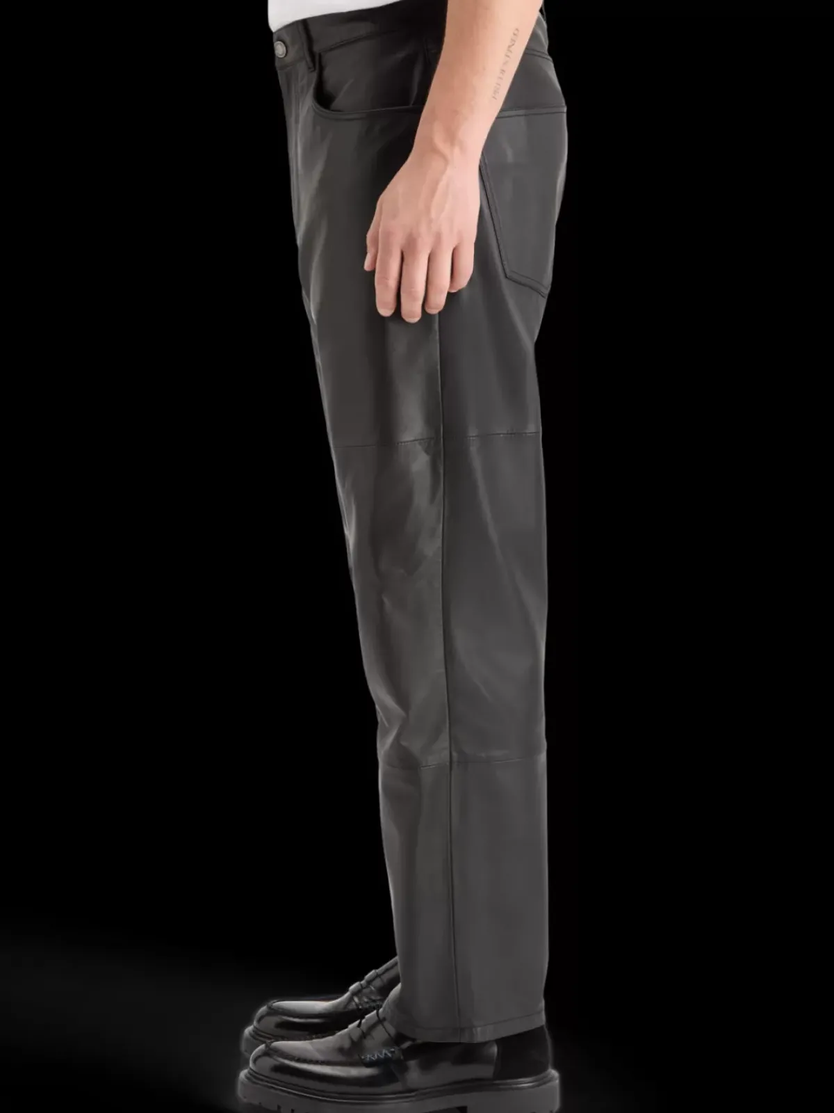 Clearance DEAN LEATHER 5-POCKET PANTS Pants