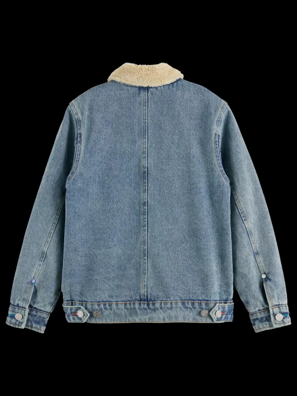 New DENIM WORKWEAR JACKET WITH TEDDY LINING Kids/BOY Jackets & Coats