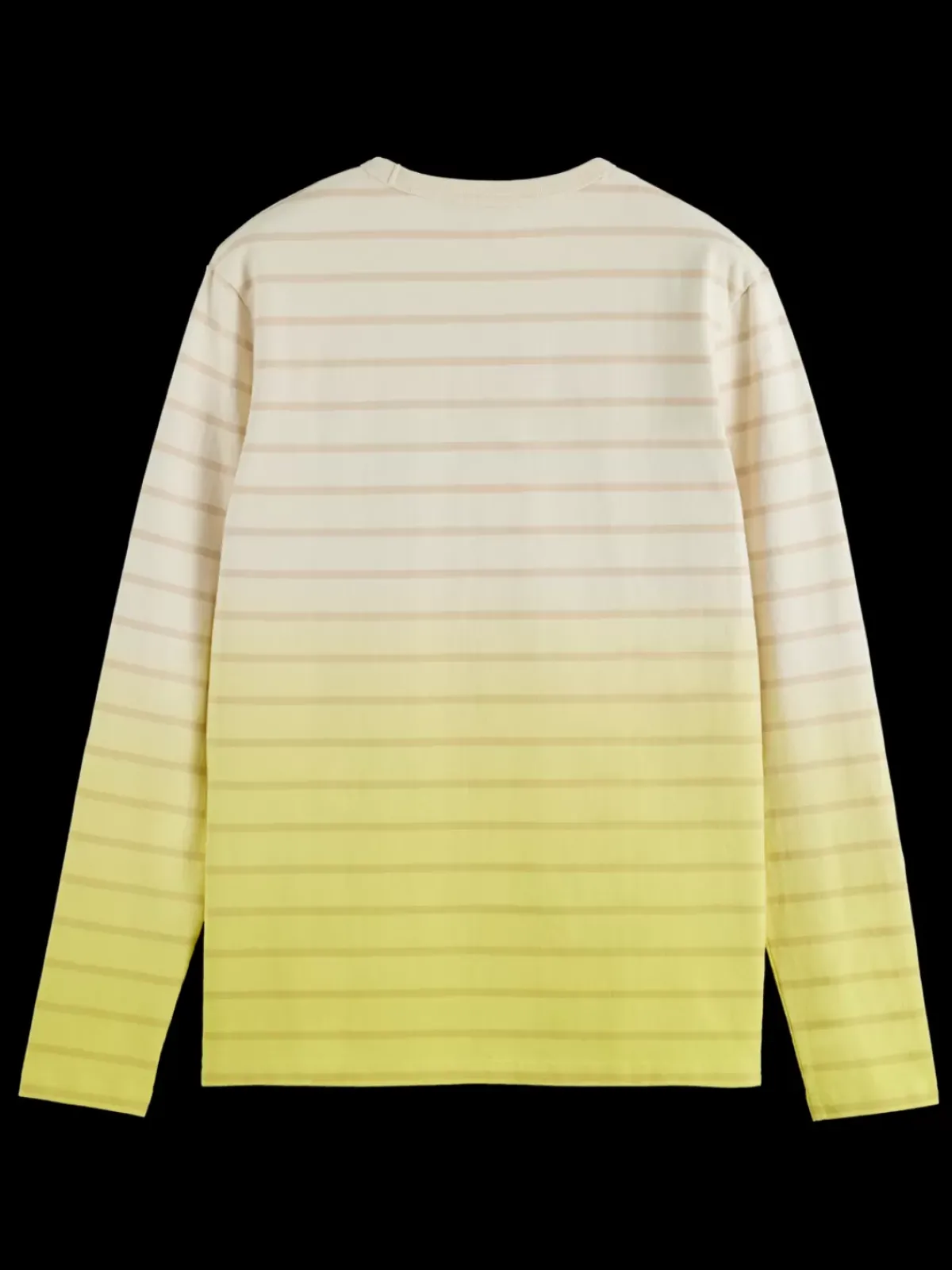 Clearance Dip dye striped ls t-shirt T-shirts & Polo Shirts