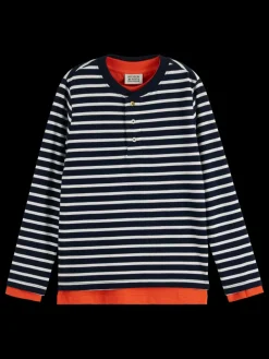 Discount DOUBLE LAYERED LONG-SLEEVED T-SHIRT Kids/BOY T-shirts