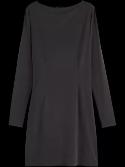 Outlet DRAPED LONG SLEEVE DRESS Women Dresses & Jumpsuits