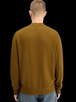 Fashion DROPPED SHOULDER MOCK NECK SWEATER Knitwear