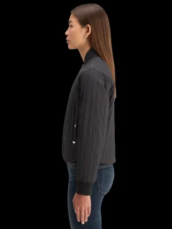 Fashion ELEVATED REVERSIBLE BOMBER Women Jackets & Coats