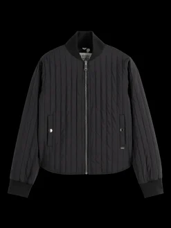 Fashion ELEVATED REVERSIBLE BOMBER Women Jackets & Coats