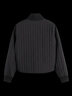 Fashion ELEVATED REVERSIBLE BOMBER Women Jackets & Coats